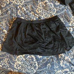 NWT Lane Bryant Cacique swim skirt. Size 26W. Black.